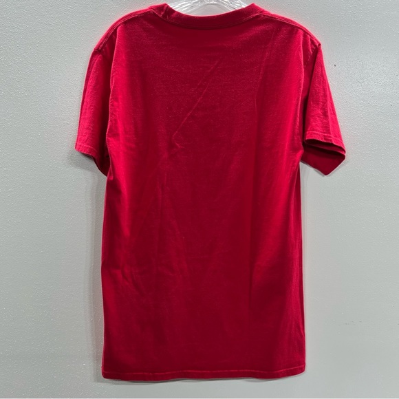 Disneyland Resort Hanes Walt Disney World Red T-shirt - Dripping Mickey Head - S - Picture 2 of 7